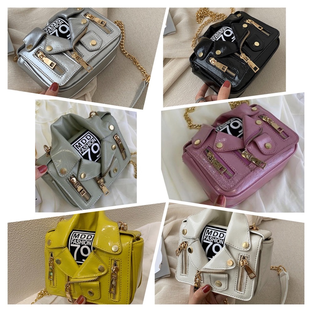 Leather Jacket Bag